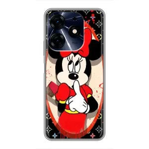 Чехол Disney Mouse TECNO Spark 10c (PREMIUMPrint) (Минни Маус ЛВ)