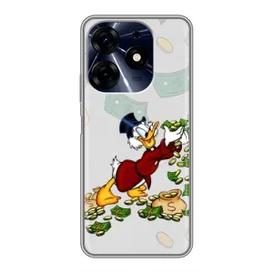 Чехлы для Техно Спарк 10ц - Scrooge MagDag (PREMIUMPrint) (Money)