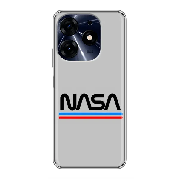 Чехол с принтом «NASA» для TECNO Spark 10c
