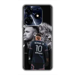 Чехол Неймар для TECNO Spark 10c (AlphaPrint) (Неймар Лев)