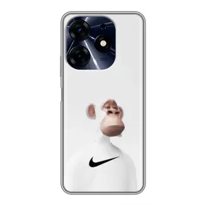 Чехлы с Обезьянами NFT для TECNO Spark 10c (AlphaPrint) (обезьяна NFT Nike)