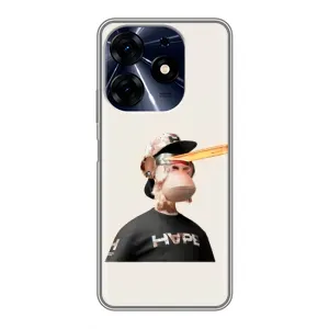Чехлы с Обезьянами NFT для TECNO Spark 10c (AlphaPrint) (обезьяна NFT в очках)