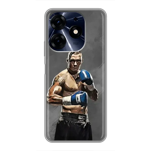 Чохол з принтом «Олександр Усик» для TECNO Spark 10c Чохол з принтом «Олександр Усик» для TECNO Spark 10c