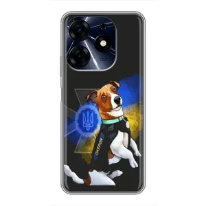 Чехлы с картинкой собаки Патрон для TECNO Spark 10c (AlphaPrint) (Патрон собачка)
