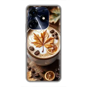 Чохол з принтом «Пряна кава» для TECNO Spark 10c