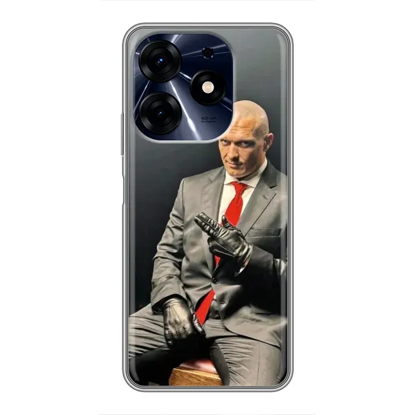Чохол з принтом «Усик Hitman» для TECNO Spark 10c Чохол з принтом «Усик Hitman» для TECNO Spark 10c