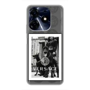 Чехлы VERSACE для Техно Спарк 10ц (PREMIUMPrint) (Версаче)