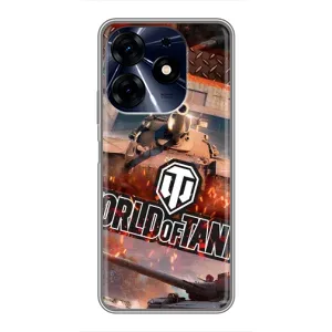 Чехлы с тематикой Киберспорт для TECNO Spark 10c (VPrint) (World of Tanks)