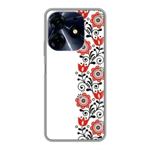 Чехол для Патриота Украины TECNO Spark 10c - (AlphaPrint) (Яркая вишиванка)