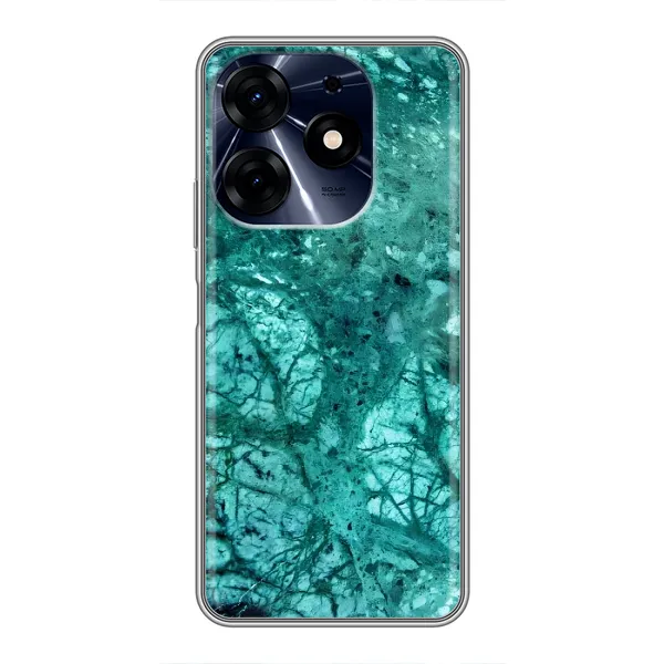 Чехол с принтом «Зеленый мрамор» для TECNO Spark 10c Чехол с принтом «Зеленый мрамор» для TECNO Spark 10c