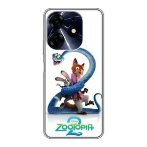 Чехол Зоотрополіс на TECNO Spark 10c (Зверополис 2)