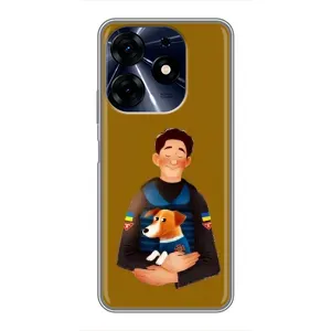 Чехлы с картинкой собаки Патрон для TECNO Spark 10c (AlphaPrint) (ЗСУ Патрон)