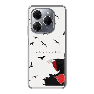 Чехлы на тему: Итачи Учиха для TECNO Spark 20 Pro (AlphaPrint) (Akatsuki)