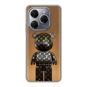 Чехлы для TECNO Spark 20 Pro - Bearbrick Louis Vuitton (PREMIUMPrint) (Bearbrick)
