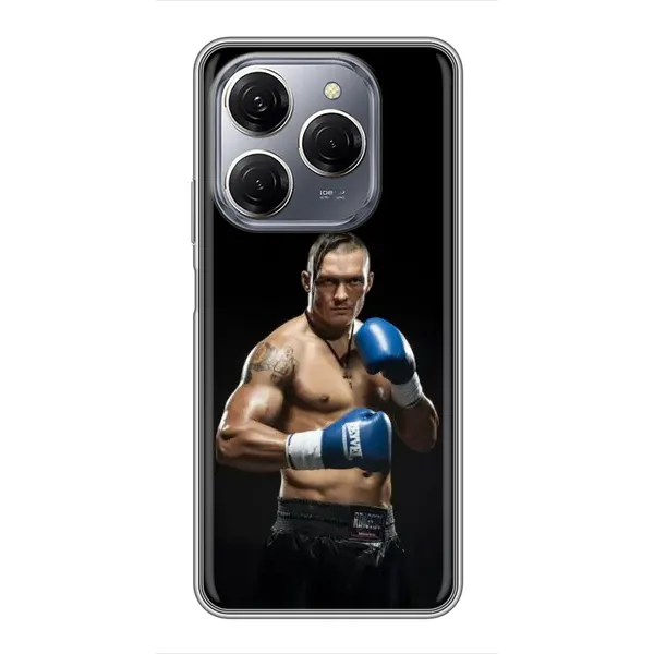Чехол с принтом «Боксер Усик» для TECNO Spark 20 Pro