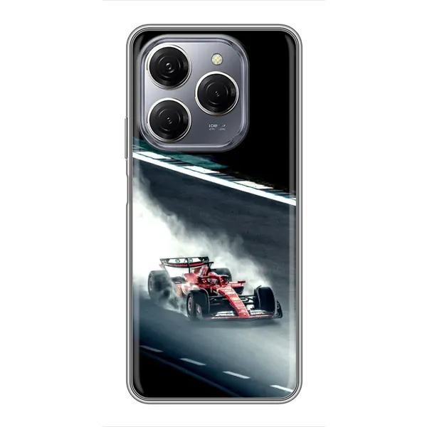 Чохол з принтом «Болід гоночний» для TECNO Spark 20 Pro