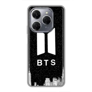 Чехлы BTS для TECNO Spark 20 Pro (AlphaPrint) (БТС Лого)