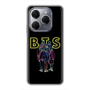 Чехлы BTS для TECNO Spark 20 Pro (AlphaPrint) (BTS стайл)