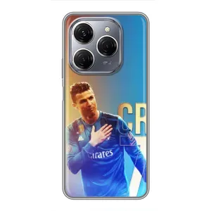 Чехол Криштиану Роналду для TECNO Spark 20 Pro (AlphaPrint) (CR7 Real)