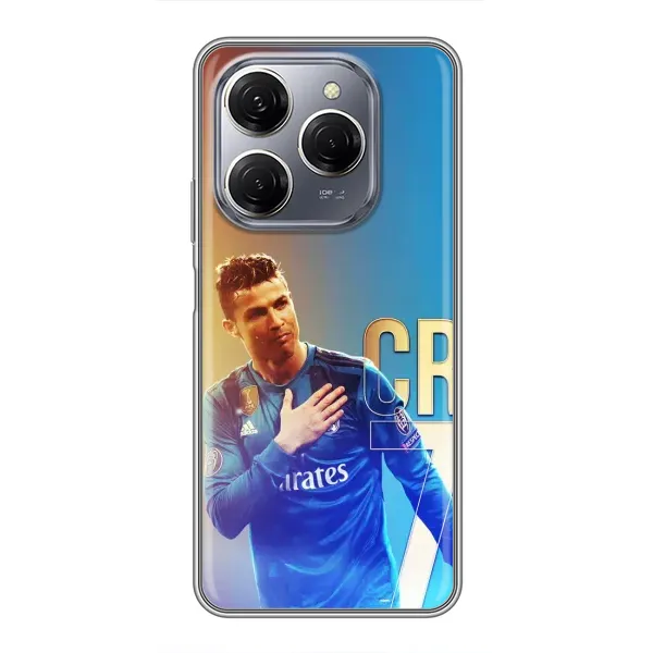 Чехол с принтом «CR7 Real» для TECNO Spark 20 Pro