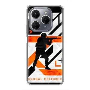 Чехлы с тематикой Киберспорт для TECNO Spark 20 Pro (VPrint) (Cs:Go)