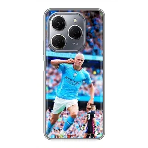 Чехлы с футболистом Ерлинг Холанд для TECNO Spark 20 Pro (AlphaPrint) (фанаты Холанда)