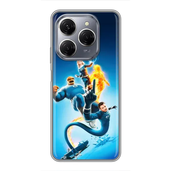 Чохол з принтом «Герої Фантастична Четвірка» для TECNO Spark 20 Pro