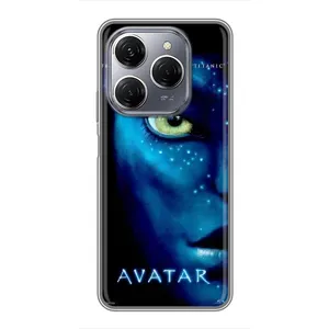 Чехлы с фильма АВАТАР для TECNO Spark 20 Pro (AlphaPrint) (глаз Аватара)