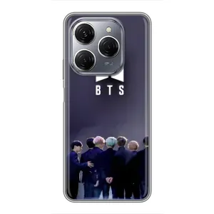 Чехлы BTS для TECNO Spark 20 Pro (AlphaPrint) (Группа BTS)