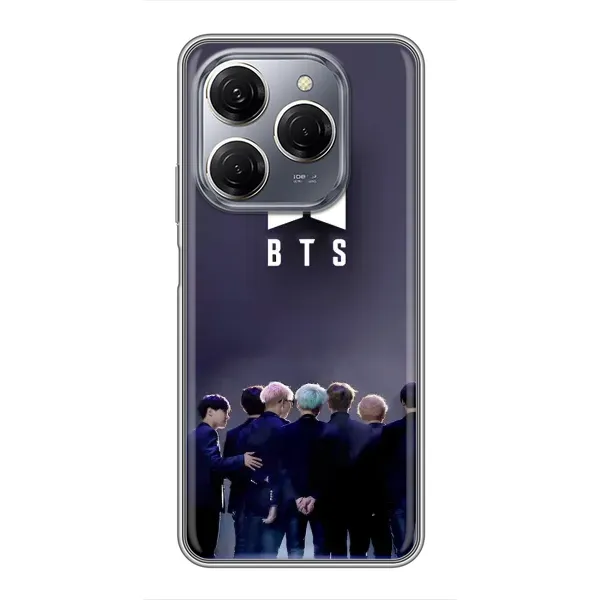 Чехол с принтом «Группа BTS» для TECNO Spark 20 Pro Чехол с принтом «Группа BTS» для TECNO Spark 20 Pro