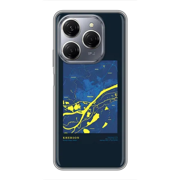 Чехол с принтом «Херсон» для TECNO Spark 20 Pro