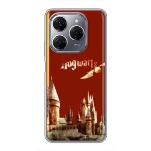 Чехлы с Гарри Поттером для TECNO Spark 20 Pro (AlphaPrint) (Hogwarts)