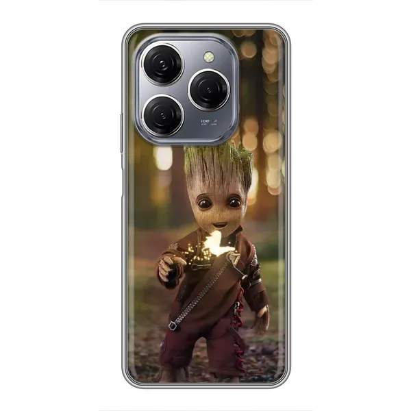 Чехол с принтом «I am Groot» для TECNO Spark 20 Pro Чехол с принтом «I am Groot» для TECNO Spark 20 Pro