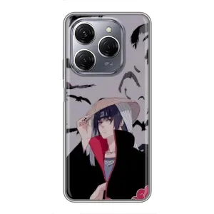 Анимешный чехол для TECNO Spark 20 Pro (Итачи Itachi)