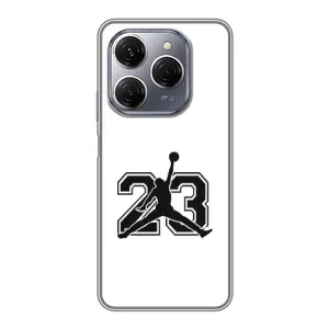 Чехлы для TECNO Spark 20 Pro - с картинкой JORDAN (AlphaPrint) (Jordan 23)