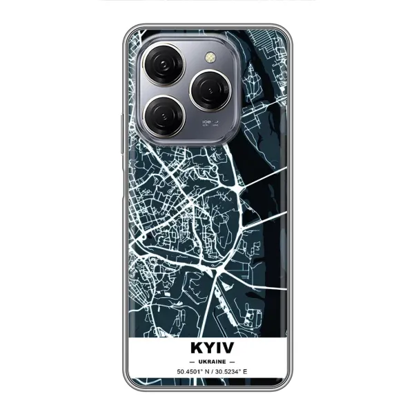 Чехол с принтом «Киев» для TECNO Spark 20 Pro
