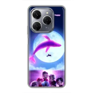 Чехлы BTS для TECNO Spark 20 Pro (AlphaPrint) (КИТ BTS)