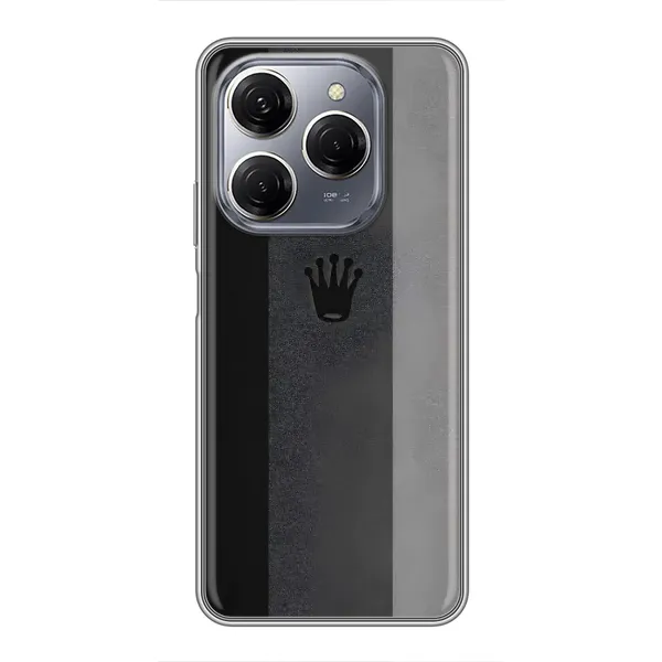 Чехол с принтом «Коронка» для TECNO Spark 20 Pro