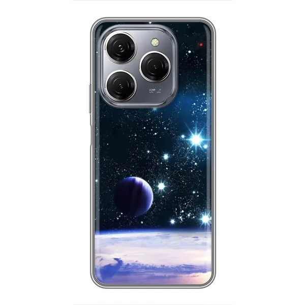 Чохол з принтом «Космічний вид» для TECNO Spark 20 Pro
