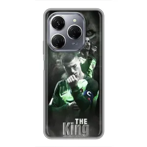 Чехол Криштиану Роналду для TECNO Spark 20 Pro (AlphaPrint) (Криштиано Лев)