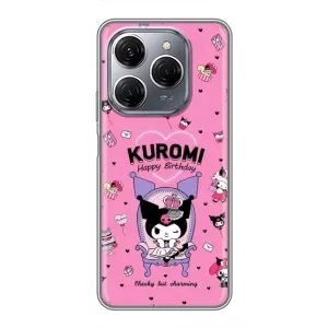 Чехлы с топовыми принтами для Техно Спарк 20 Про (KUROMI)