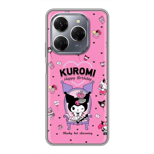 Чохол з принтом «KUROMI» для TECNO Spark 20 Pro