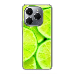 Чехлы с Фруктами для TECNO Spark 20 Pro (VPrint) (Лайм)
