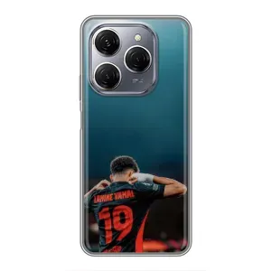 Чохол з футболістом Ламін Ямаль TECNO Spark 20 Pro (Ламін 19)