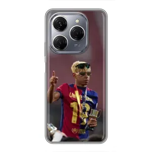 Чохол з футболістом Ламін Ямаль TECNO Spark 20 Pro (Lamine Yamal)