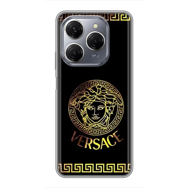 Чехол с принтом «Logo Versace» для TECNO Spark 20 Pro