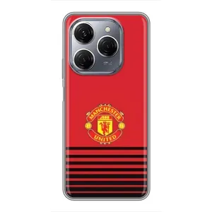Чехол Манчестер Юнайтед для Техно Спарк 20 Про (AlphaPrint) (manchester united)
