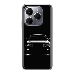 Чехол для Техно Спарк 20 Про - с принтом БМВ (AlphaPrint) (Машина BMW)