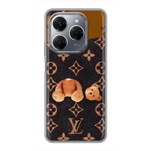 Брендновые Чехлы для TECNO Spark 20 Pro - (PREMIUMPrint) (Медведь без головы)