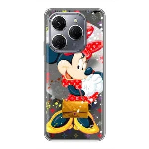 Чехол Disney Mouse TECNO Spark 20 Pro (PREMIUMPrint) (Minni с бантиком)